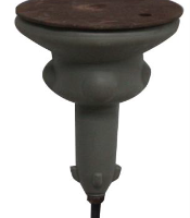 Mushroom pin - large / steel