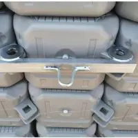 Anchor plate - galvanised