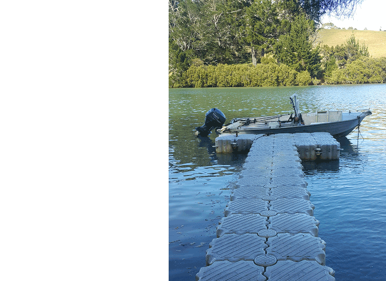 Pontoons for floating docks